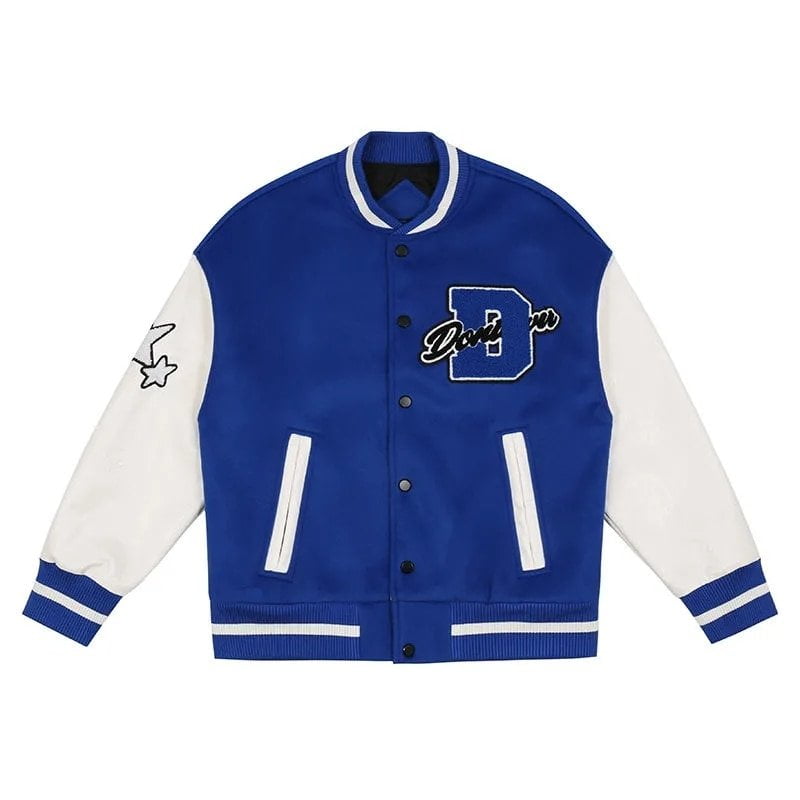 Don't Cower Varsity Jacket – THEOUTSIDESIDE